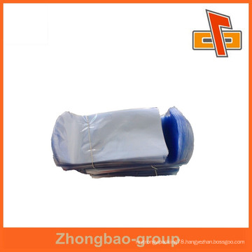 High quality customized design film blue PVC shrink bag for cosmetic